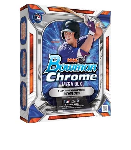2026 Bowman Chrome MLB Mega Box E35279