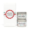 2 Pack Soy Wax Wood Wick Candles T130702