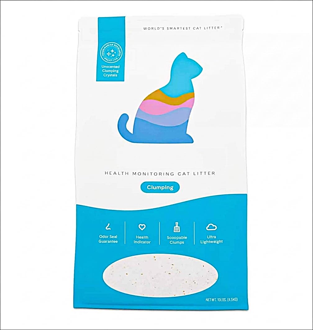 Unscented Silica Gel Cat Litter 10 Lb Bag Q103