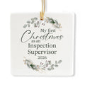Ceramic 3-inch Square Ornament W358439