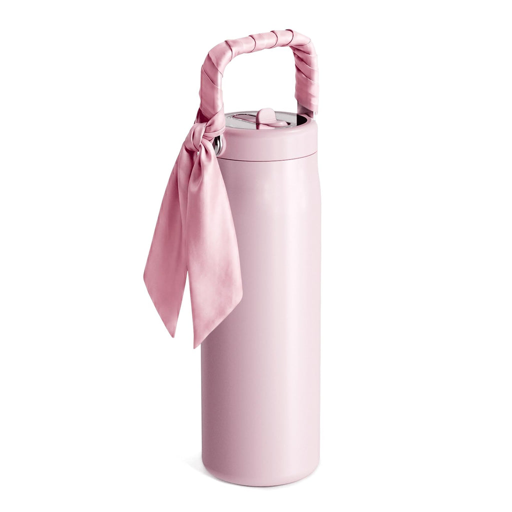 24 oz Insulated Tumbler with Flip Straw and Handle V957252