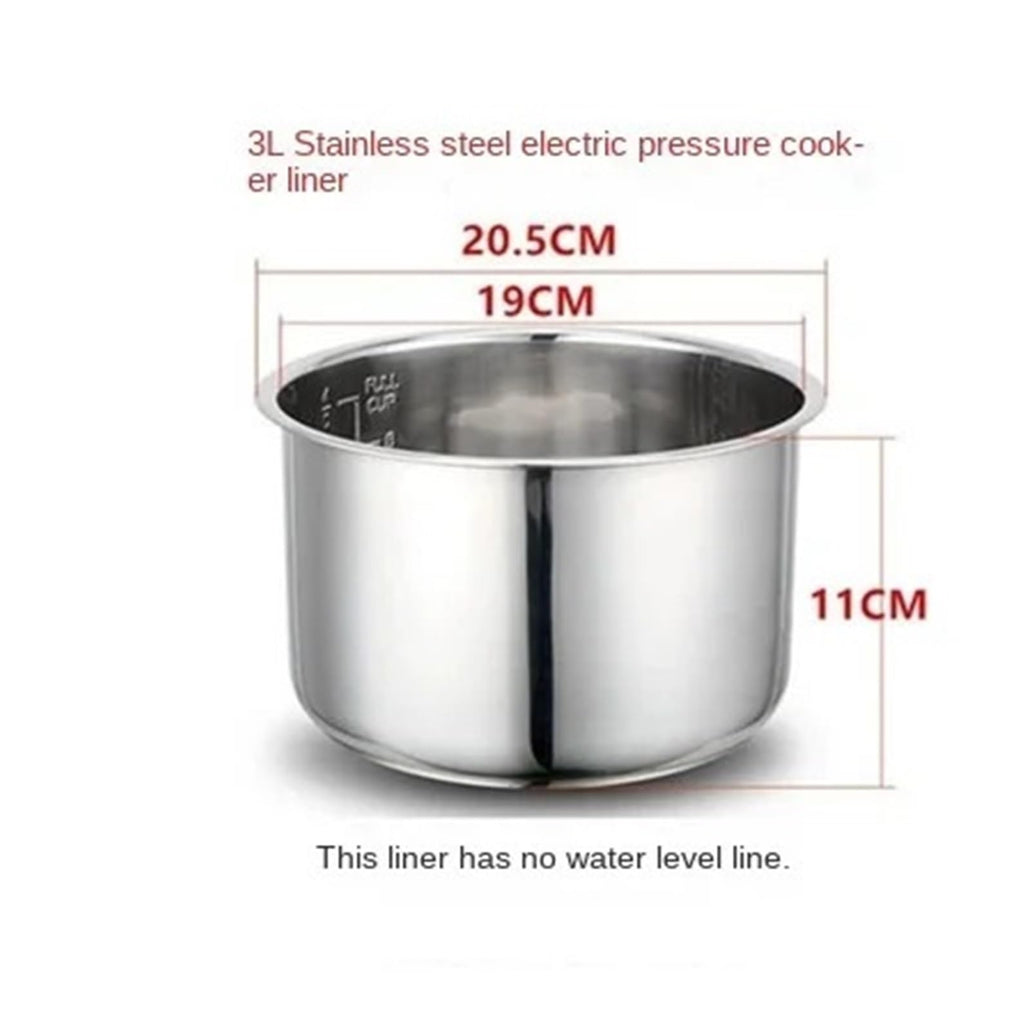304 Stainless Steel Electric Pressure Cooker Inner Pot X758333