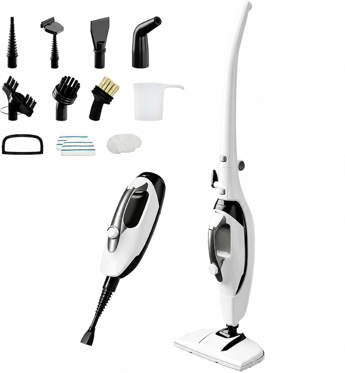 Detachable Handheld Steam Mop with 400ml Water Tank T51413