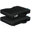 Portable Extra Thick Waterproof Stadium Seat Cushions with Handle, 2PCS X593476