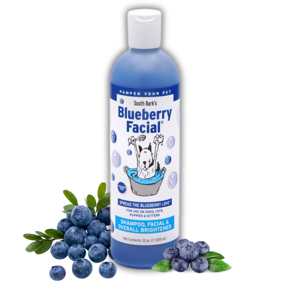 Blueberry Pet Shampoo 12 oz P306