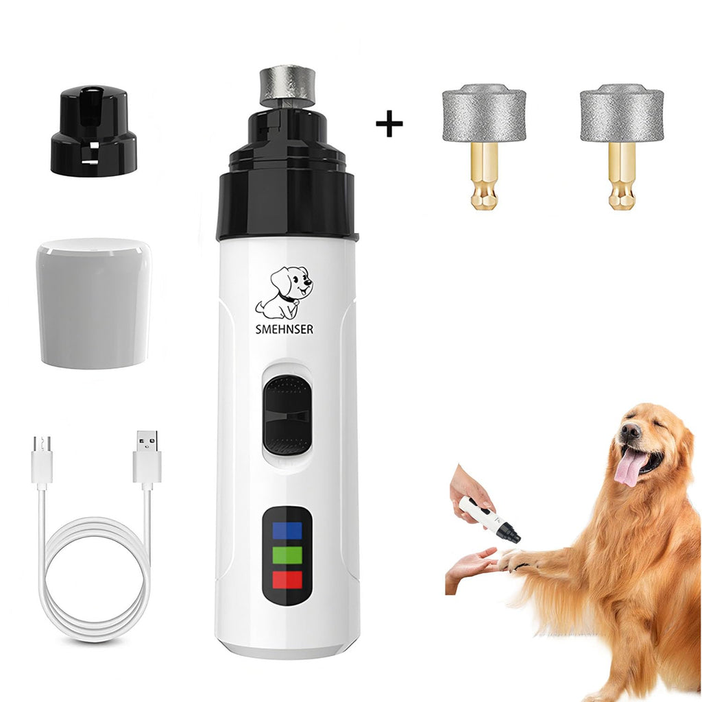 Electric Dog Nail Grinder with 3 Diamond Grinding Heads A46574