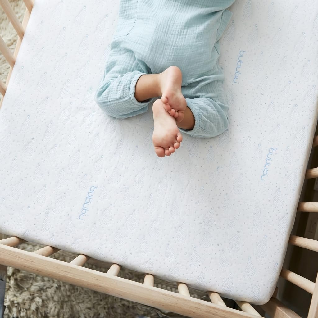 52x27.5x6 Dual-Sided Gel Memory Foam Crib Mattress B19988