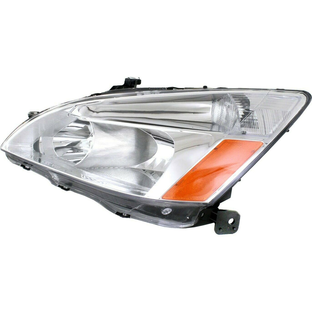 Headlight Set Left Right Clear Lens E540