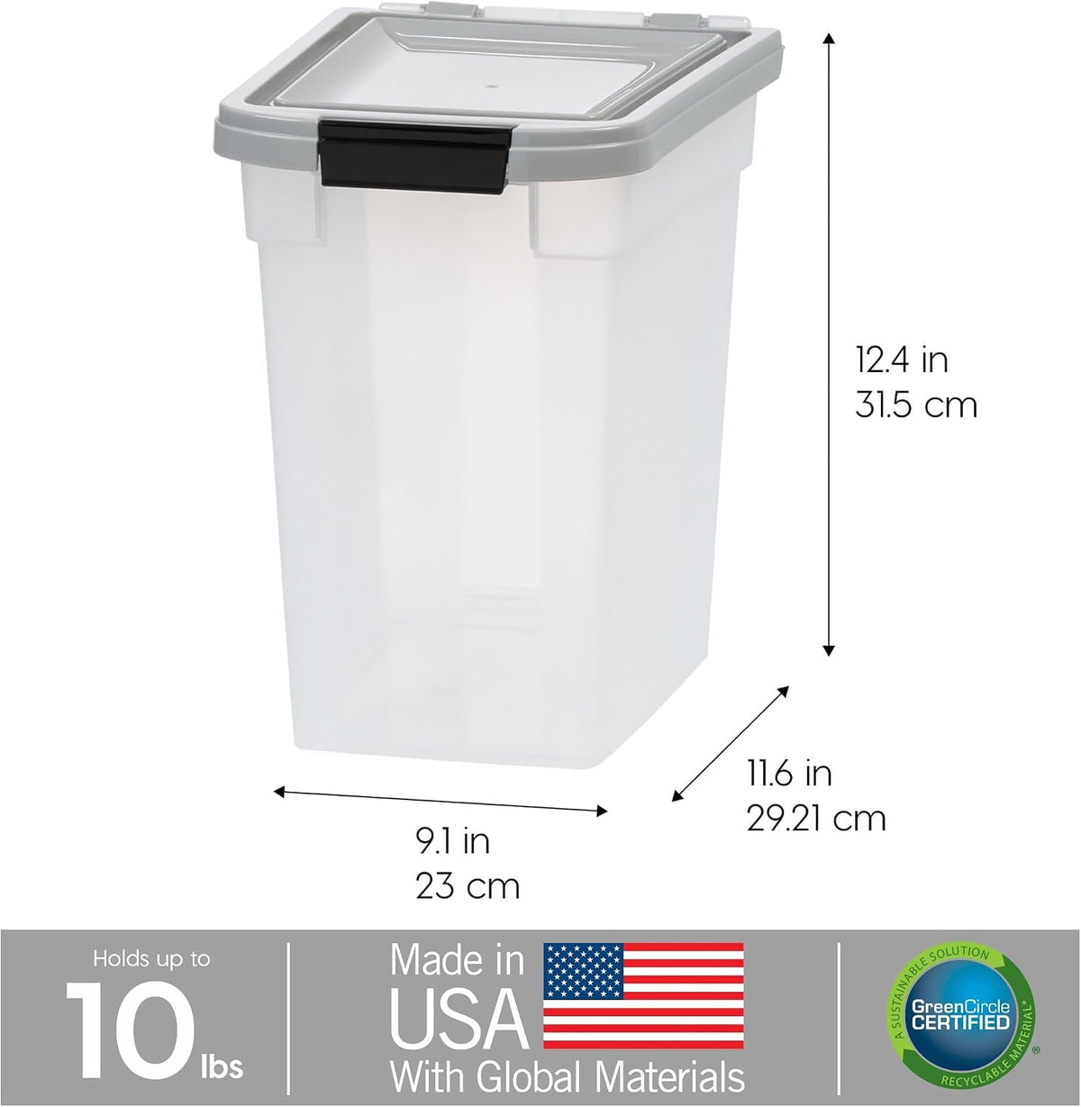 Dog Food Storage Container Up to 10 lbs E2873