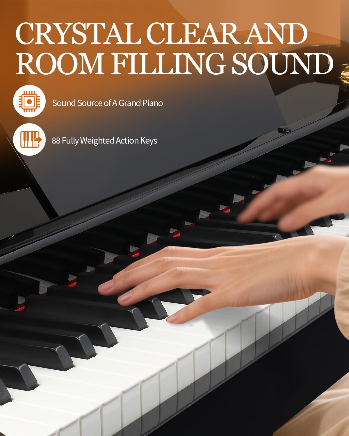 88 Key Weighted Digital Piano M2408