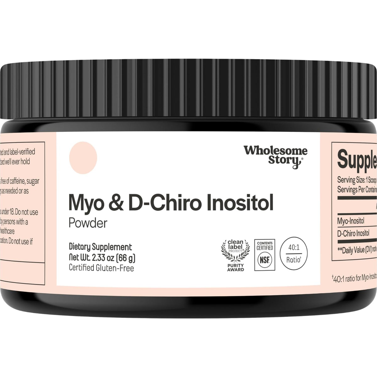 Myo-Inositol & D-Chiro Inositol Supplement Powder 40:1 Ratio 30 Servings P898