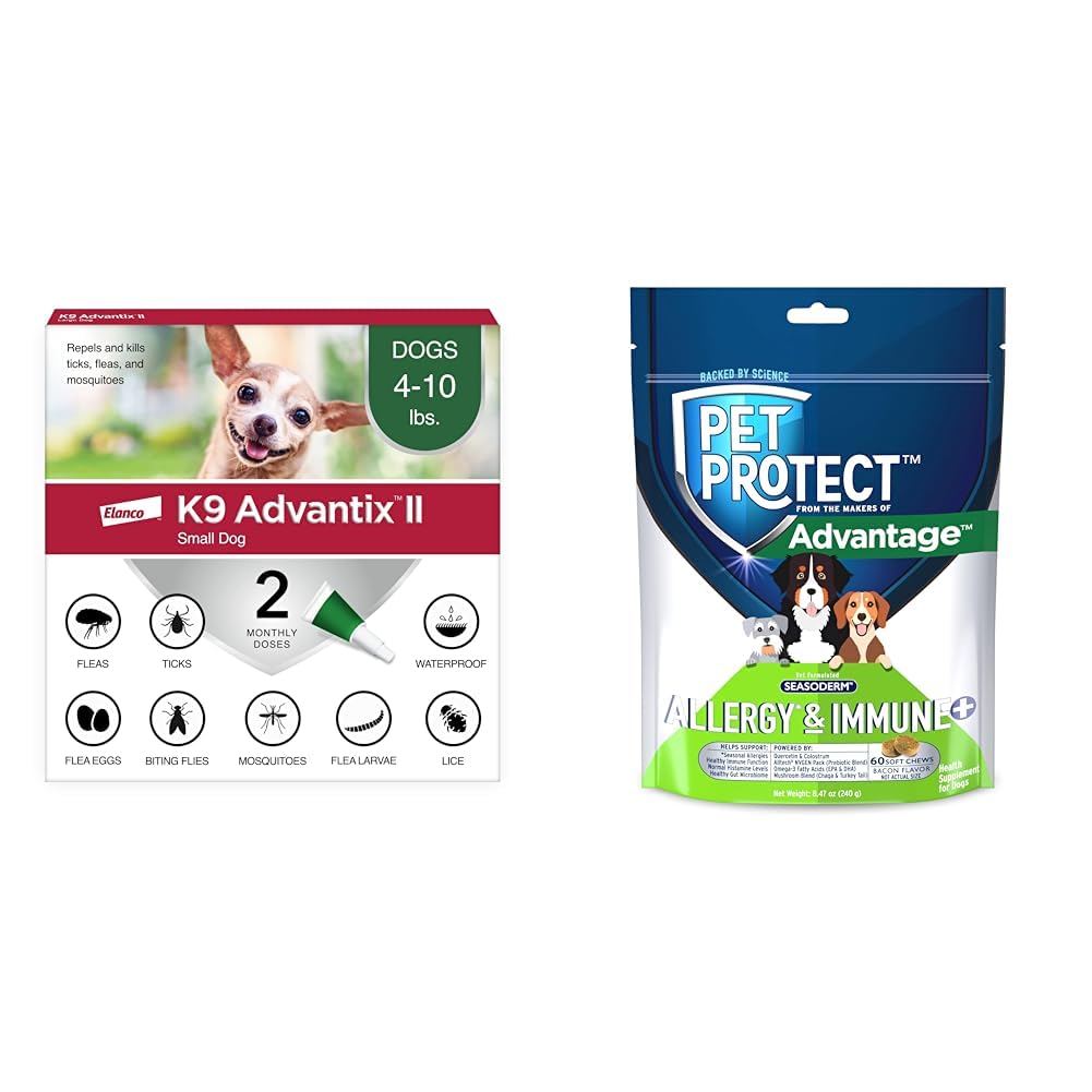 K9 Advantix II Small Dog 2-Mo Supply 60 Count F485