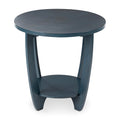 Round End Table with Storage Shelf S833235