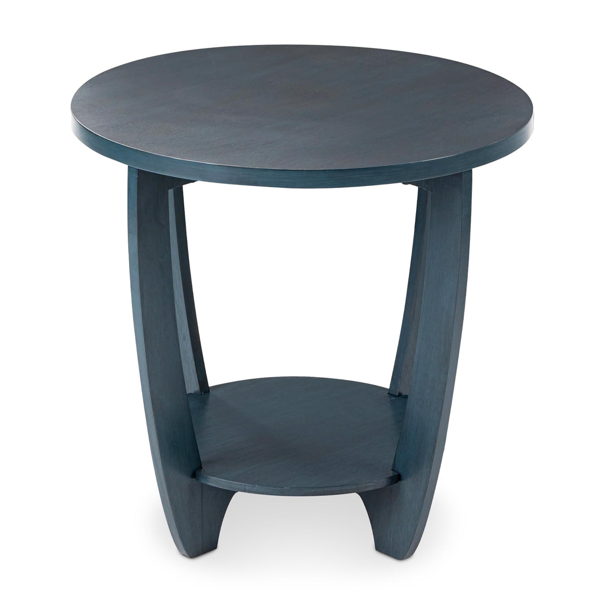 Round End Table with Storage Shelf S833235