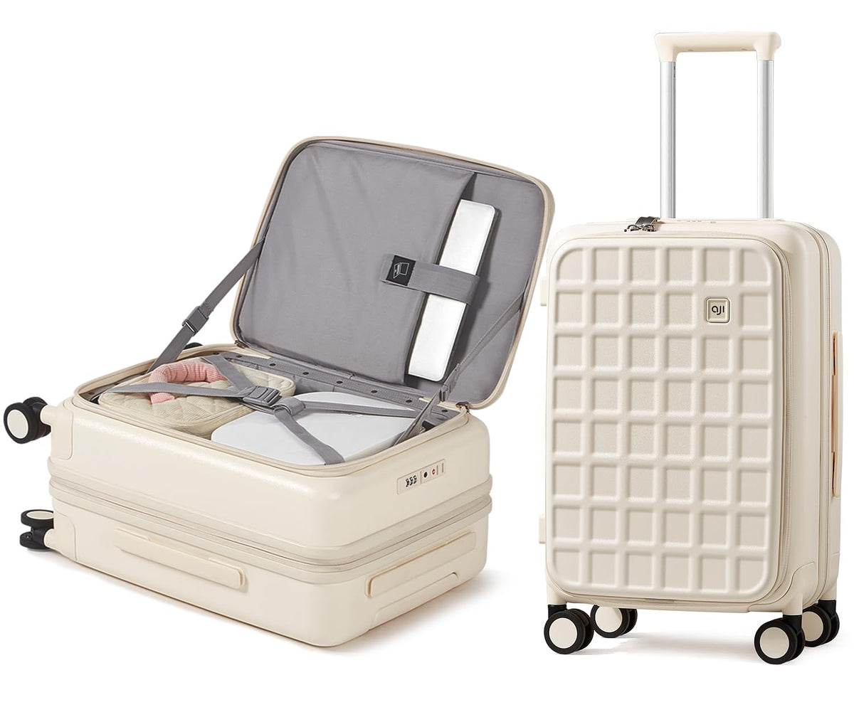 20 Inch Lightweight Hardside Carry On Luggage with Spinner Wheels G56785