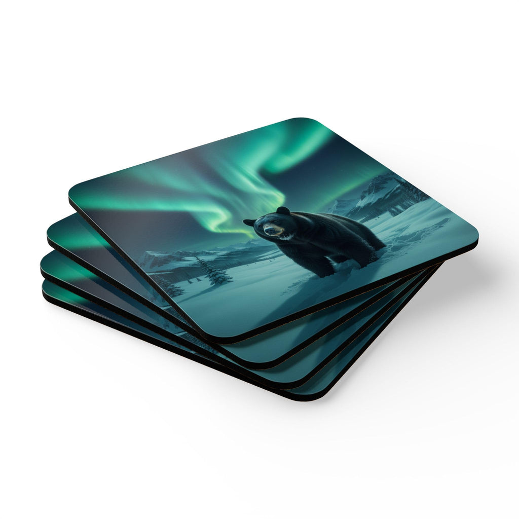 Black Bear Coasters Set of 4 D462149