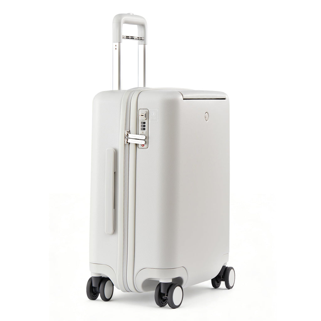 20 Inch Lightweight Hard Shell Carry On Luggage with Spinner Wheels D1651