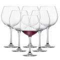 Red Wine Glass Set of 6 Dishwasher-Safe Tritan Crystal 27.5 Ounce Z14904