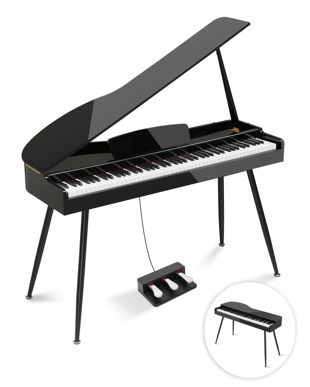 88 Key Weighted Digital Piano M2408