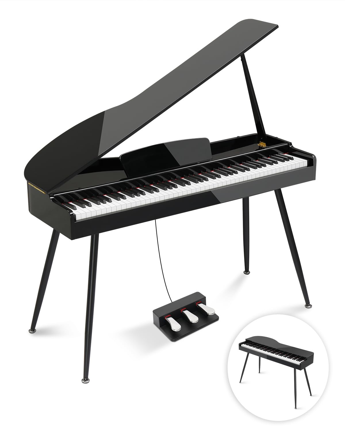 88 Key Weighted Digital Piano M2408