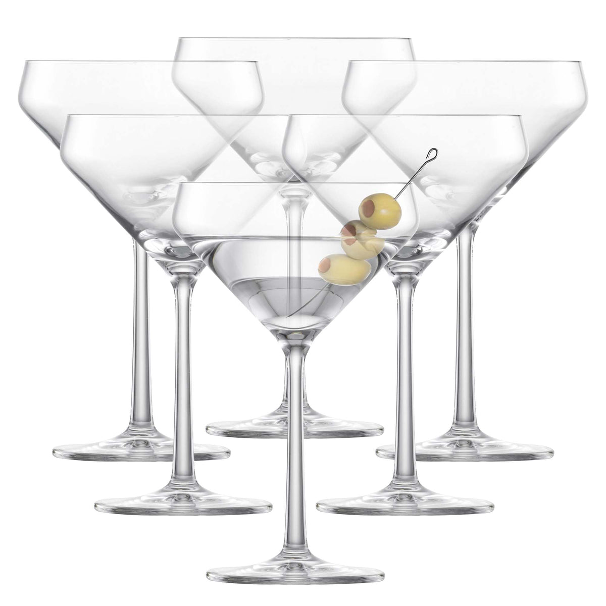 Martini Glass Set of 6 Dishwasher-Safe Tritan Crystal 12.3 Ounce T575934