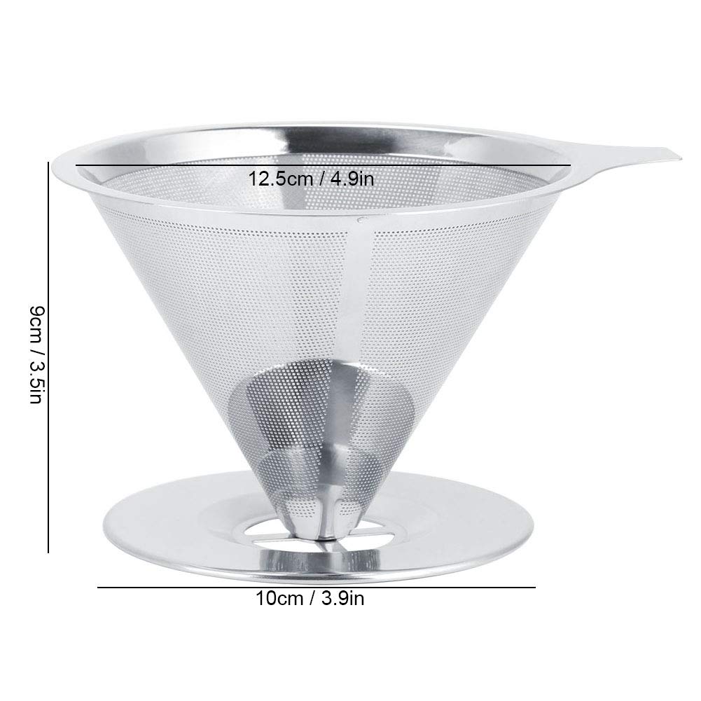 Pour Over Stainless Steel Coffee Dripper C1603
