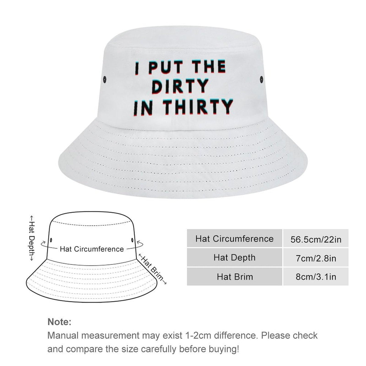 30th Birthday Bucket Hat J304