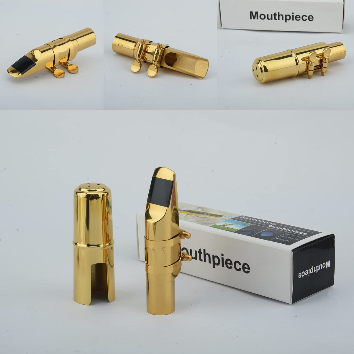 Eb Alto Saxophone Mouthpiece with Cap & Ligatures L449943