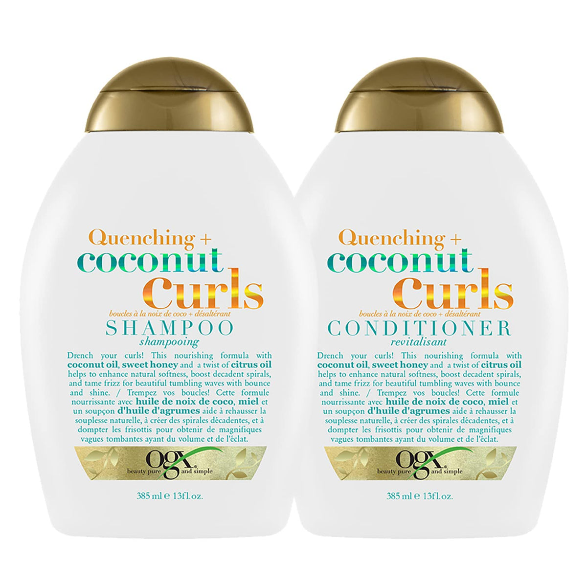 Coconut Curls Shampoo & Conditioner L956