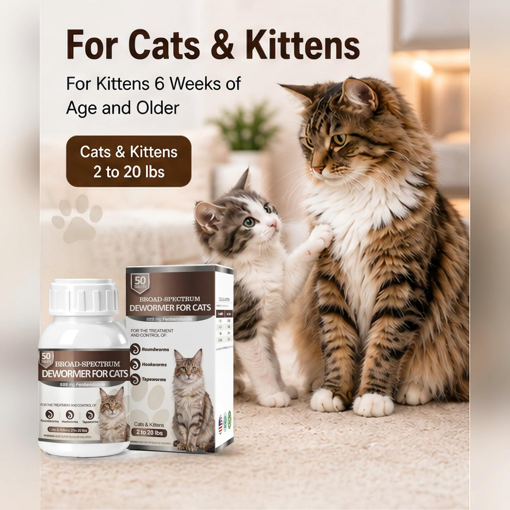 Cat Dewormer 50 Tabs V275