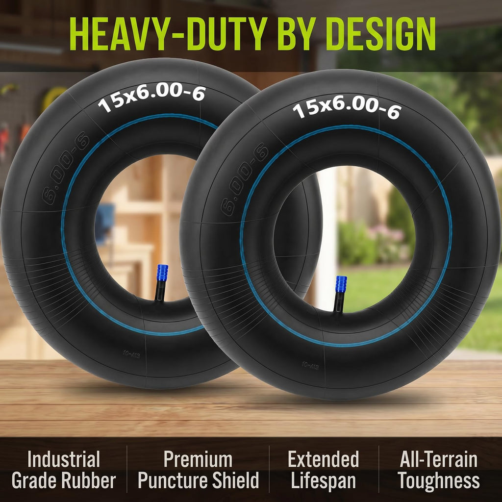 15x6.00-6 Inner Tube 2 Pack with TR-13 Valve Y58083