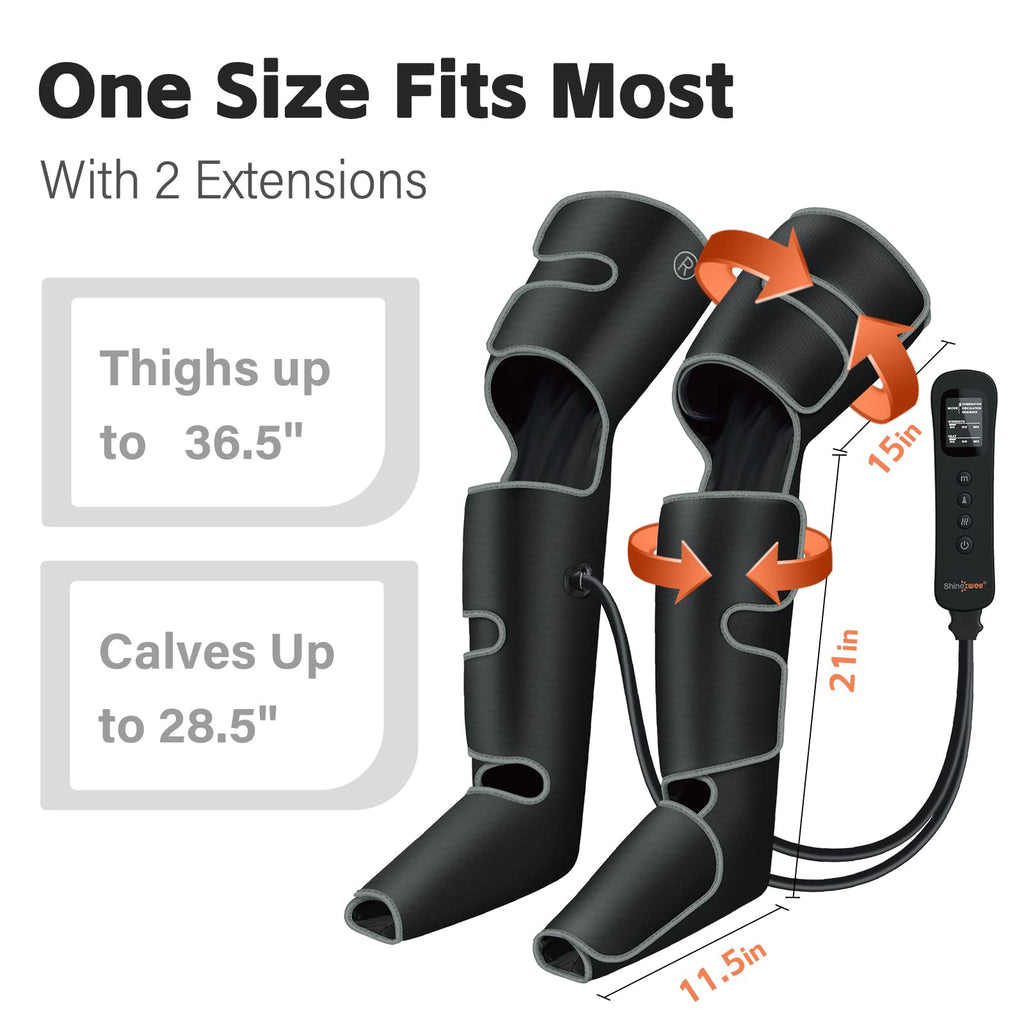 Leg Massager with Heat and Compression Y3186