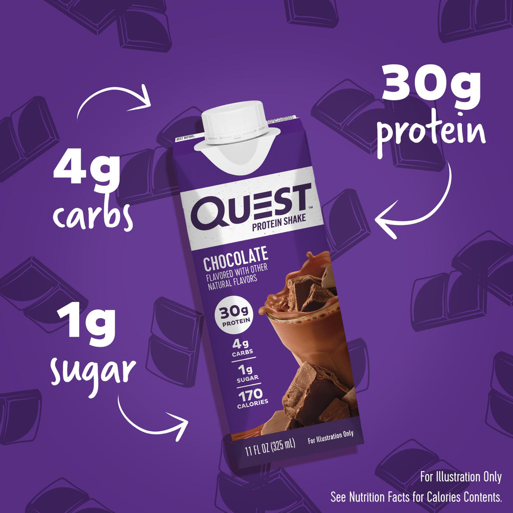 Chocolate Peanut Butter Protein Shake 12 Count M1004