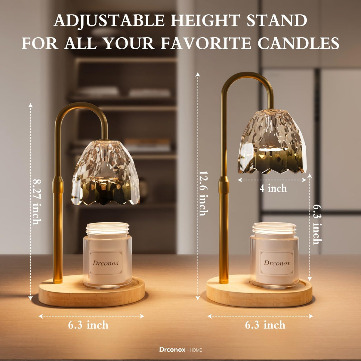 Candle Warmer Lamp with Timer Dimmable Q7902
