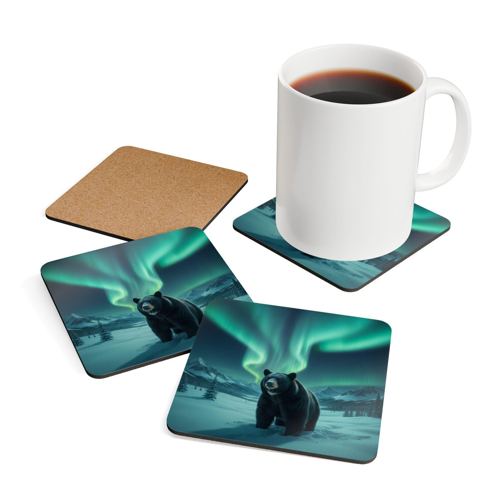 Black Bear Coasters Set of 4 D462149