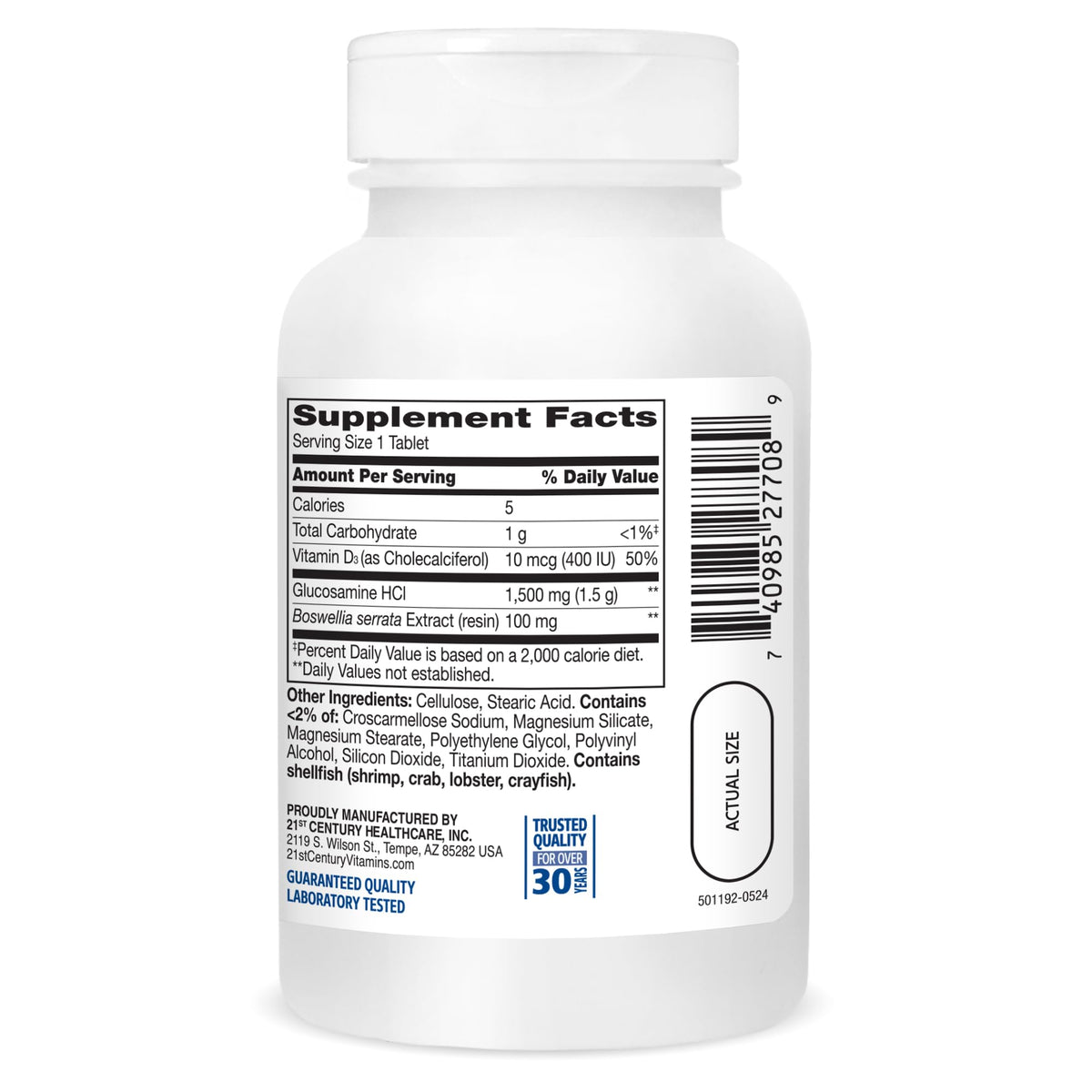 Glucosamine Daily Complex Tablets 60 Count I920