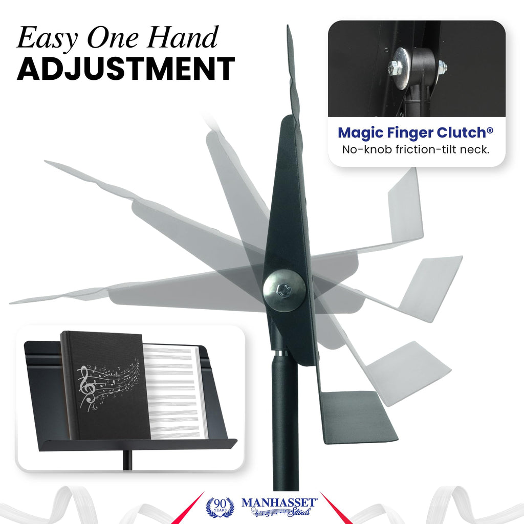 Music Stand for Sheet Music, Pack of 6, Adjustable Height O8629