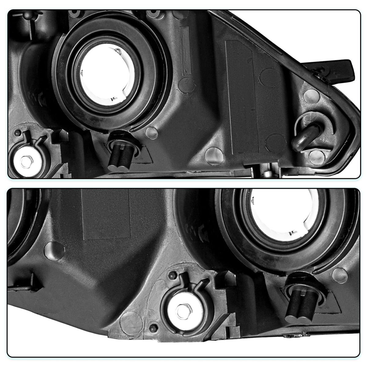 Headlight Assembly Set Driver & Passenger Side M67091