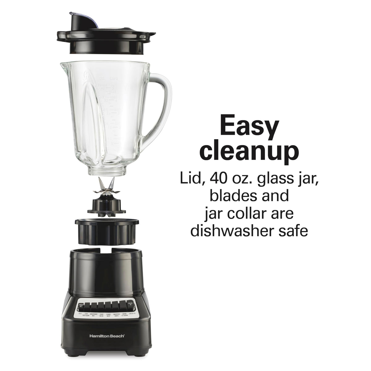 Blender with 40 Oz Glass Jar E68666