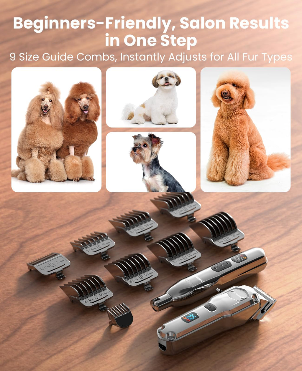 Dog Grooming Clippers 4-in-1 Kit Z54718