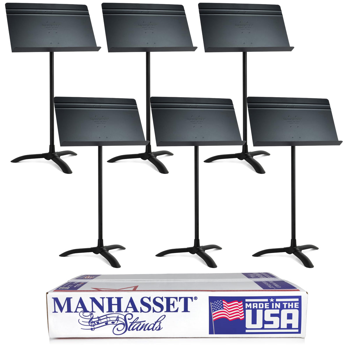 Music Stand for Sheet Music, Pack of 6, Adjustable Height O8629