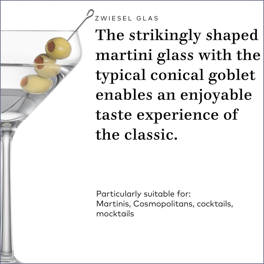 Martini Glass Set of 6 Dishwasher-Safe Tritan Crystal 12.3 Ounce T575934