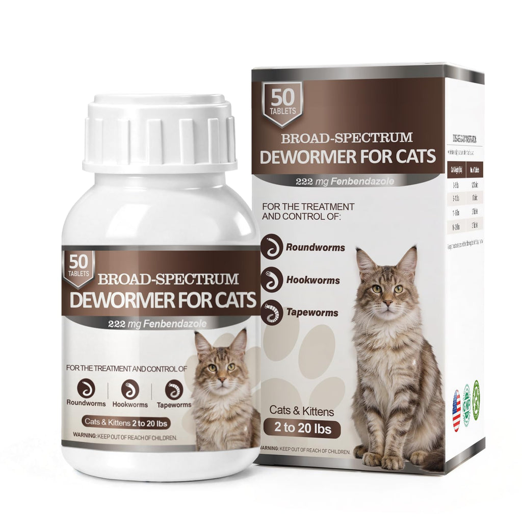 Cat Dewormer 50 Tabs V275