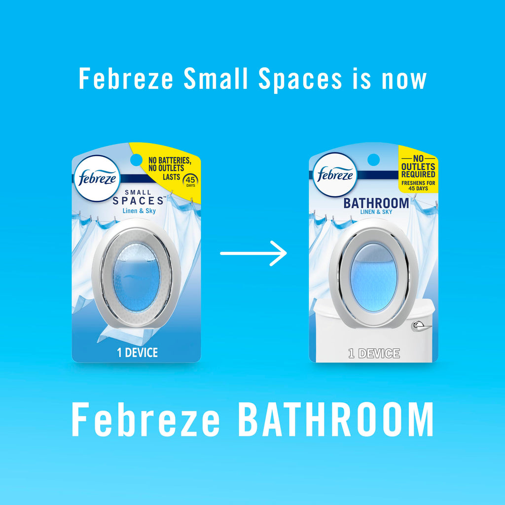 Bathroom Air Freshener Linen & Sky Scent 4 Count U558