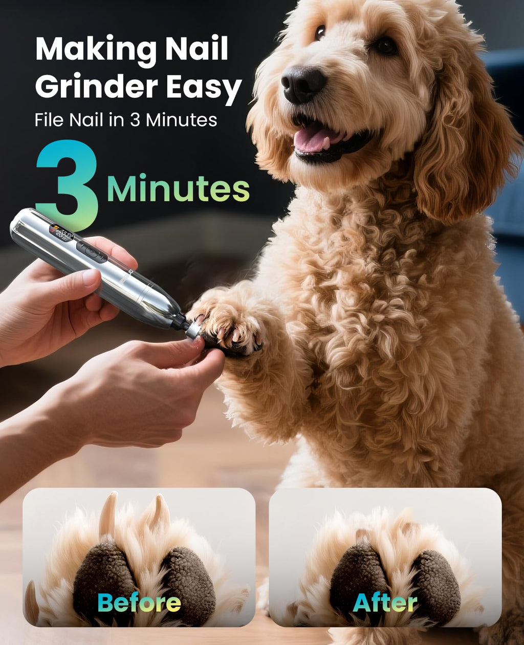 Dog Grooming Clippers 4-in-1 Kit Z54718