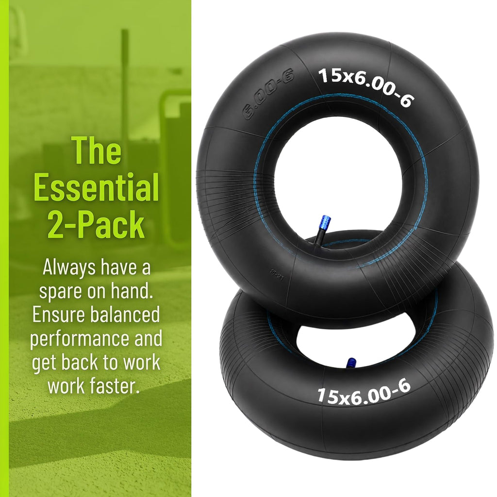 15x6.00-6 Inner Tube 2 Pack with TR-13 Valve Y58083