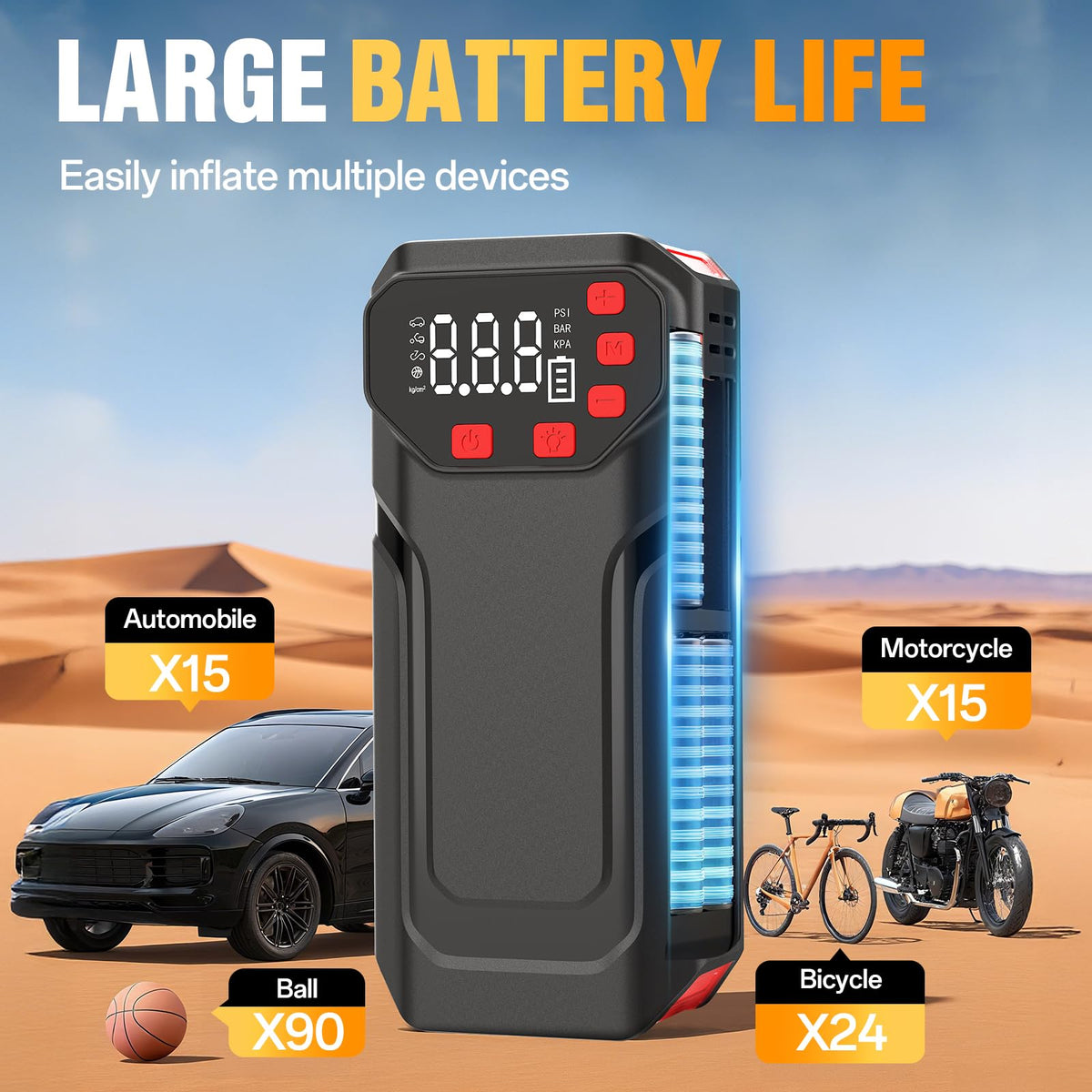 Portable Air Compressor 150PSI E398