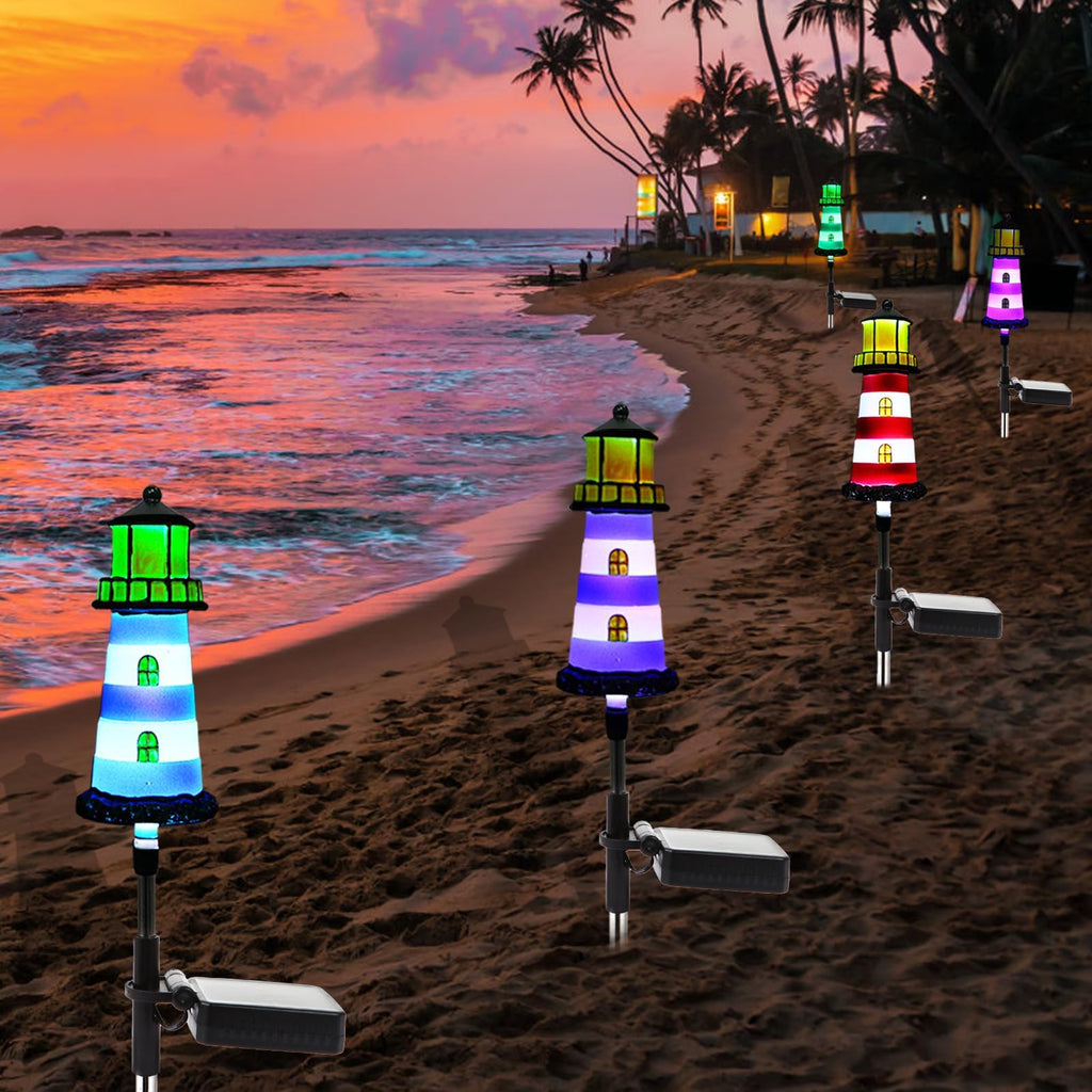 2 Pack IP65 Waterproof Solar Stake Lights M801625