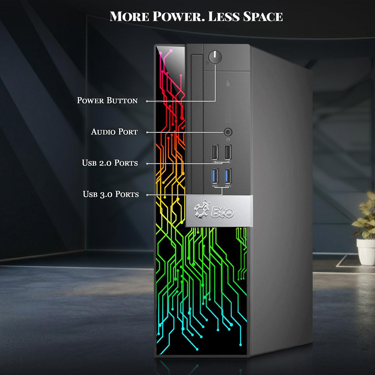 RGB Gaming Desktop PC Intel Core i5 GT 1030 2GB GDDR5 B609778