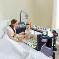5 in 1 Baby Bedside Sleeper with Changing Table and Mattress R758205
